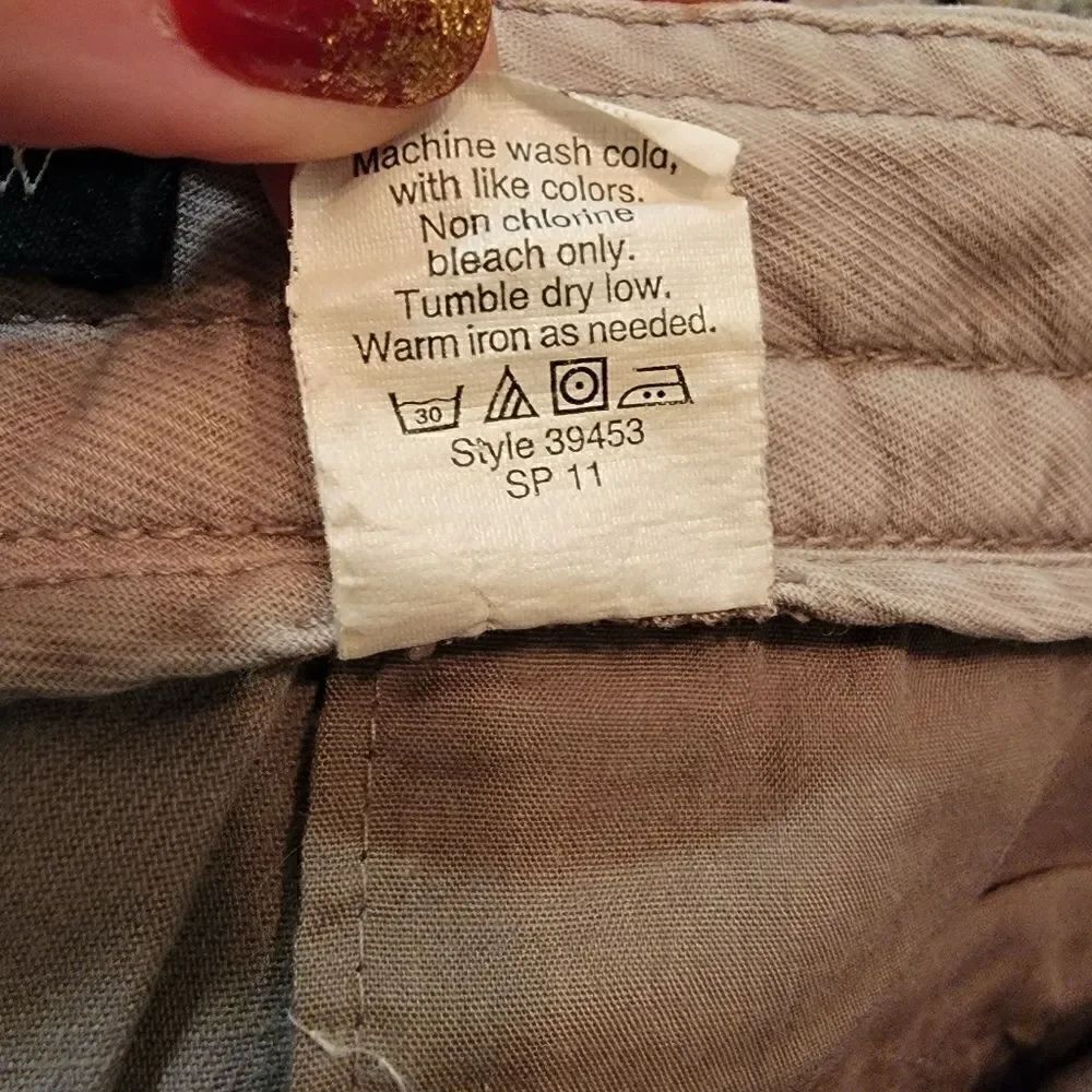 J. Crew Cotton Drawstring Pants Size 6 - Picture 4 of 6